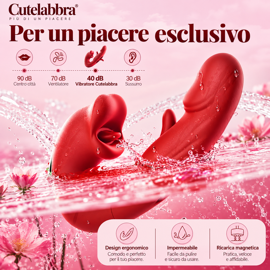 Cutelabbra™ — Stimolatore 4-in-1